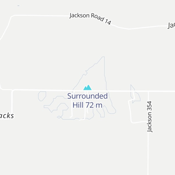 Map of Surrounded Hill