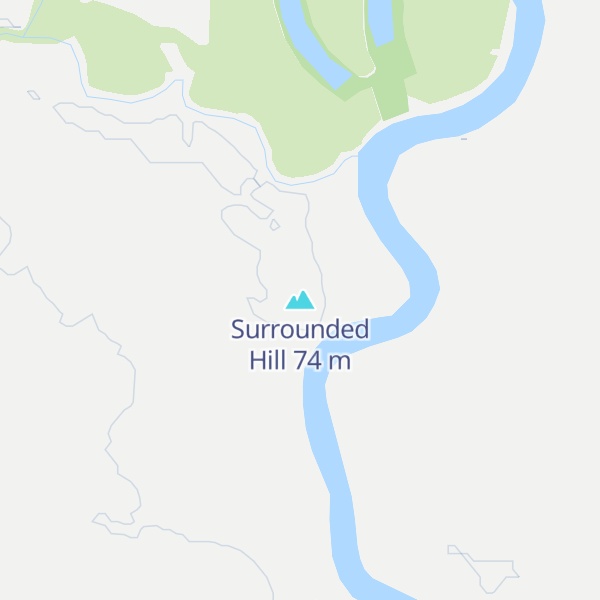 Map of Surrounded Hill