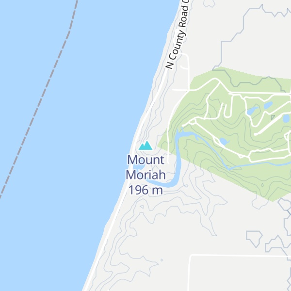 Map of Mount Moriah