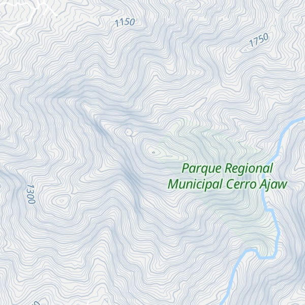 Map of Cerro Paculam