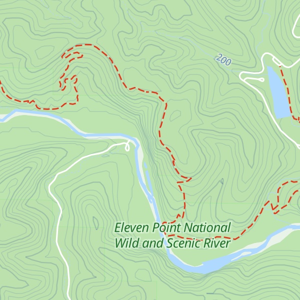 Map of Brawley Bluff