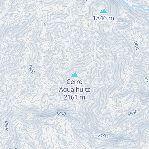 Map of Cerro Agualhuitz