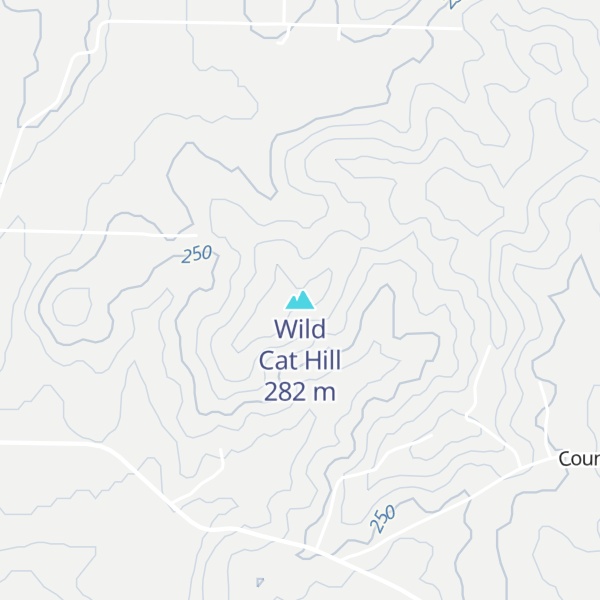 Map of Wild Cat Hill