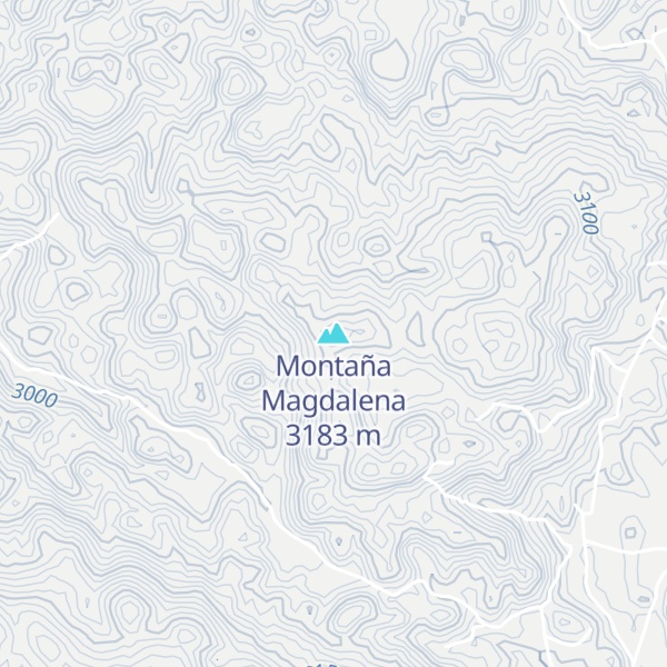 Map of Montaña Magdalena