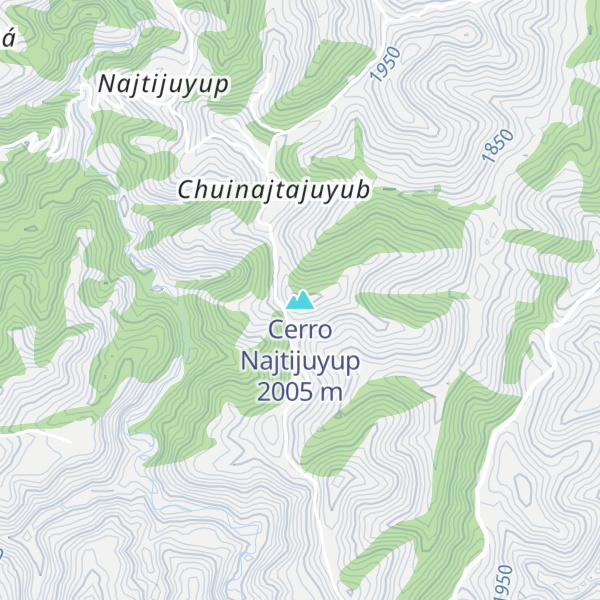 Map of Cerro Najtijuyup