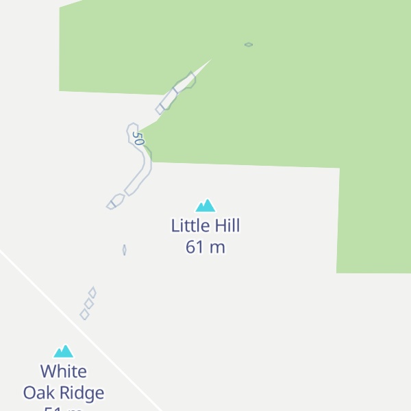 Map of Little Hill