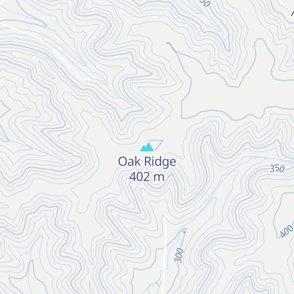 Map of Oak Ridge