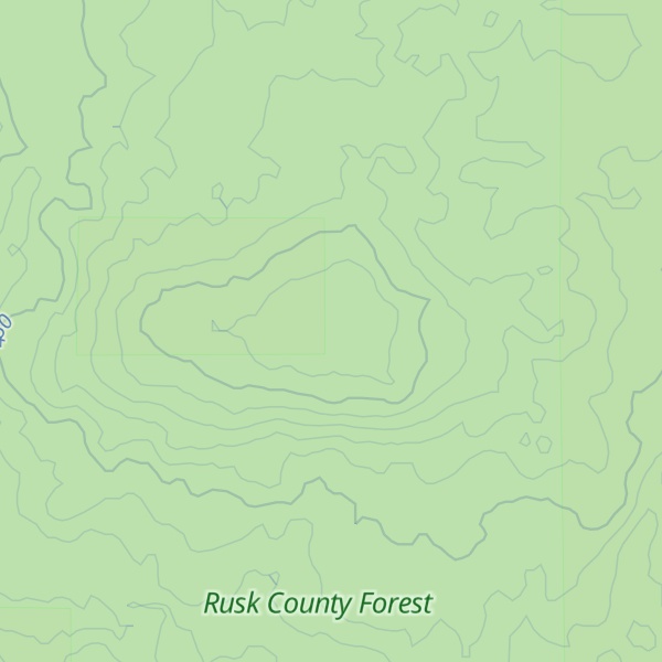 Map of Bald Hill