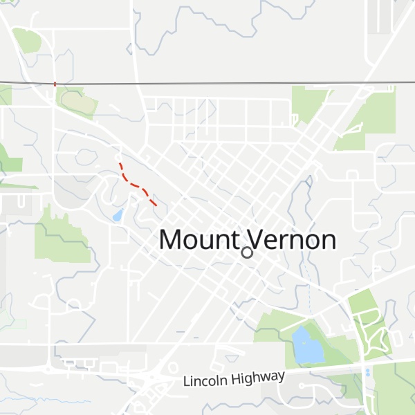 Map of Mount Vernon Visitors Center