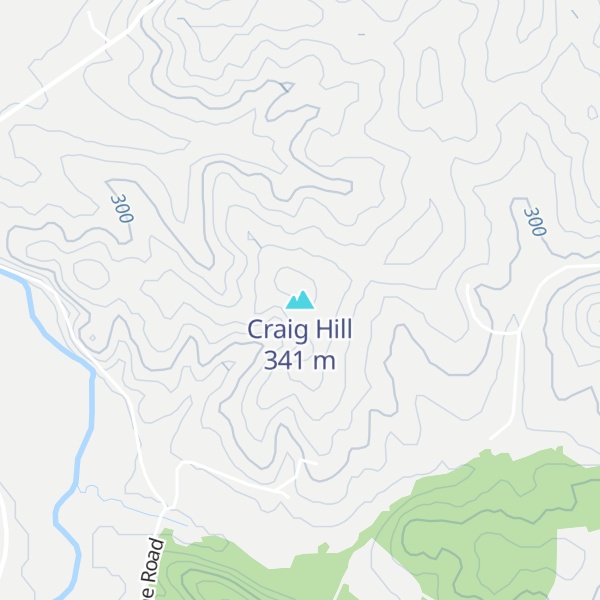 Map of Craig Hill