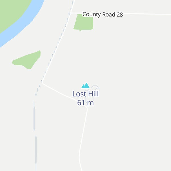 Map of Lost Hill