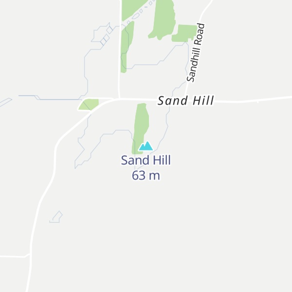 Map of Sand Hill