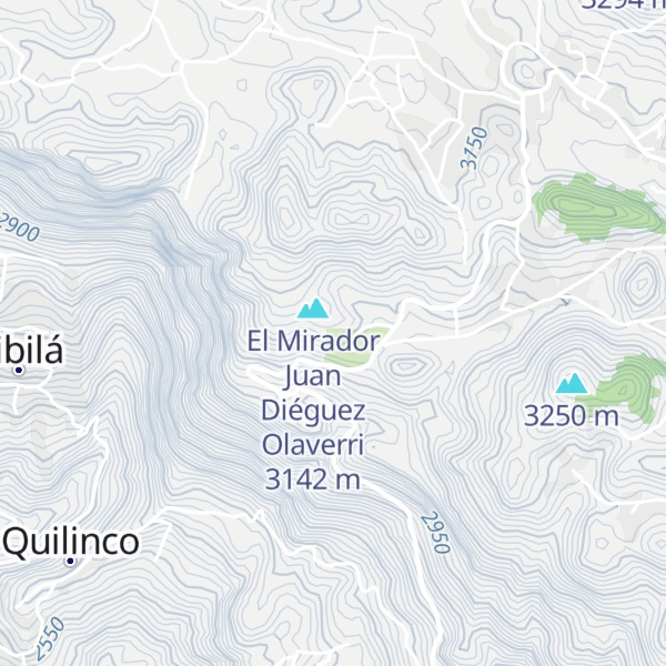 Map of Cabaña Antigua Mirador Dieguez Olaverri