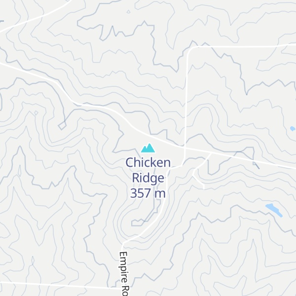 Map of Chicken Ridge
