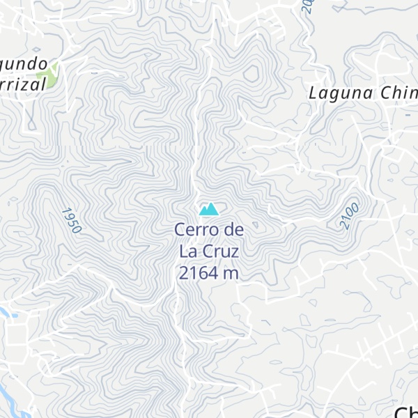 Map of Cerro de La Cruz