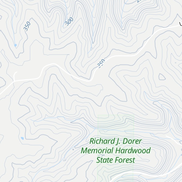 Map of Union Ridge