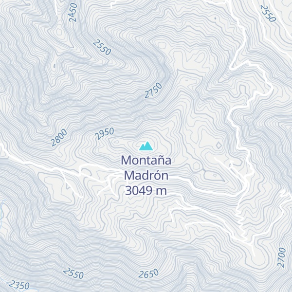 Map of Montaña Madrón