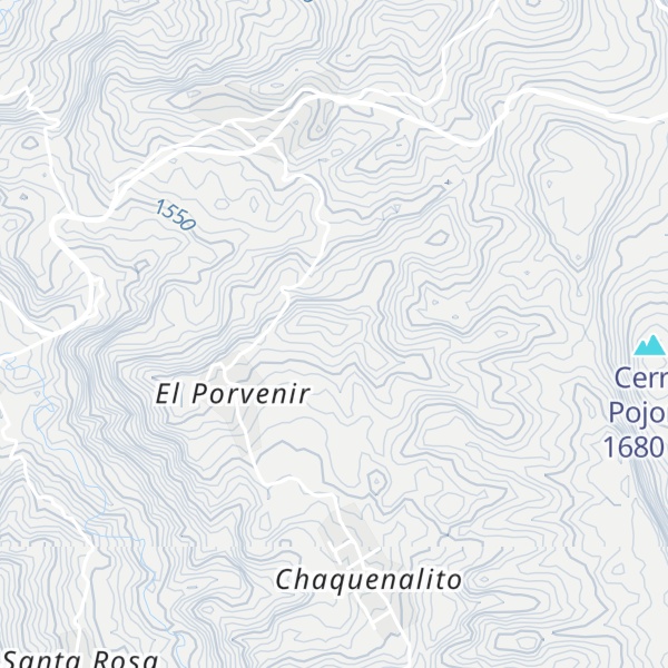 Map of Cerro Cabtzitzil