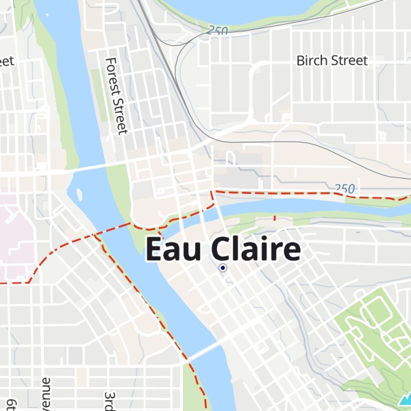 Map of Eau Claire Area Chamber of Commerce