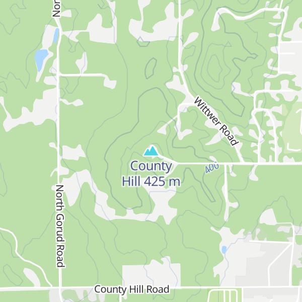 Map of County Hill