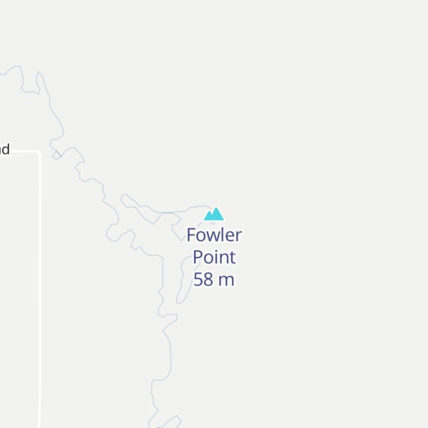 Map of Fowler Point