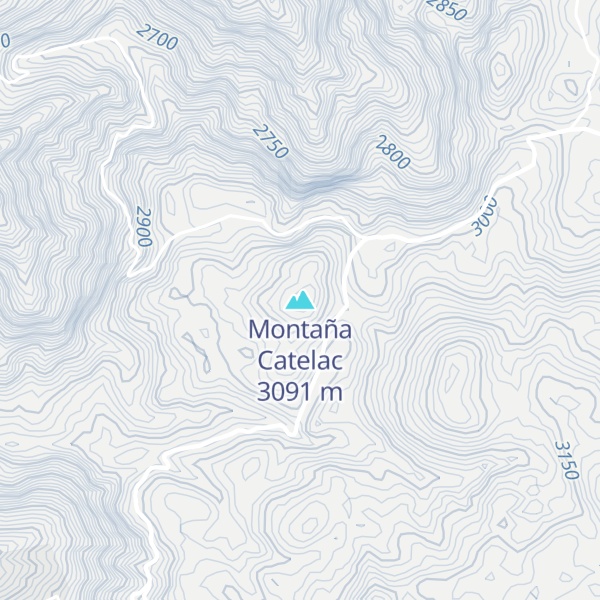 Map of Montaña Catelac