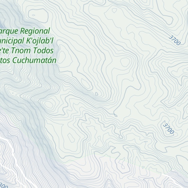 Map of Cerro Chemal