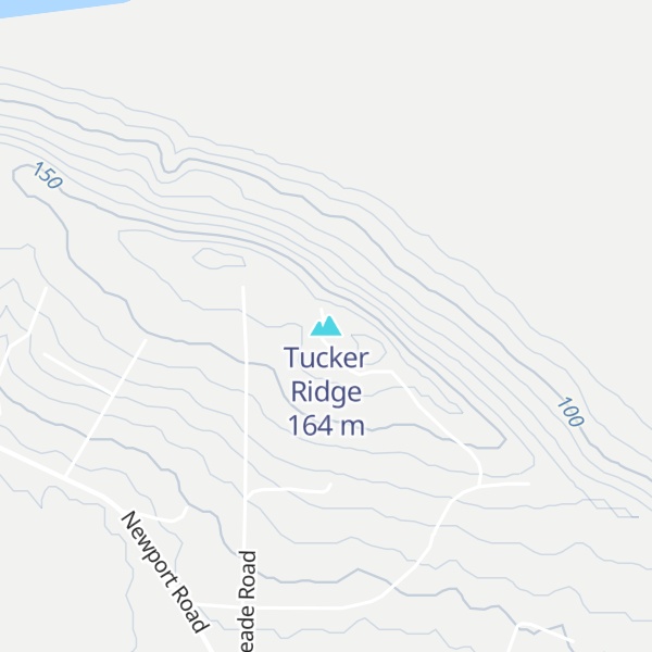 Map of Tucker Ridge