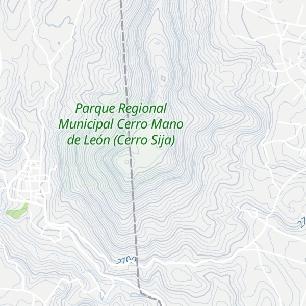 Map of Cerro de Sija