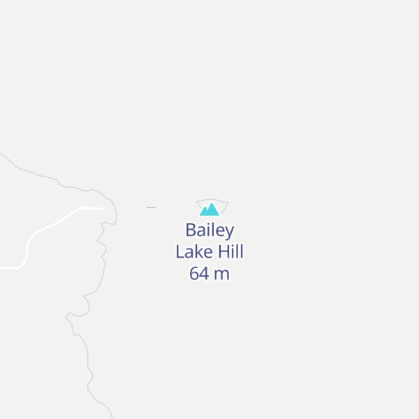 Map of Bailey Lake Hill