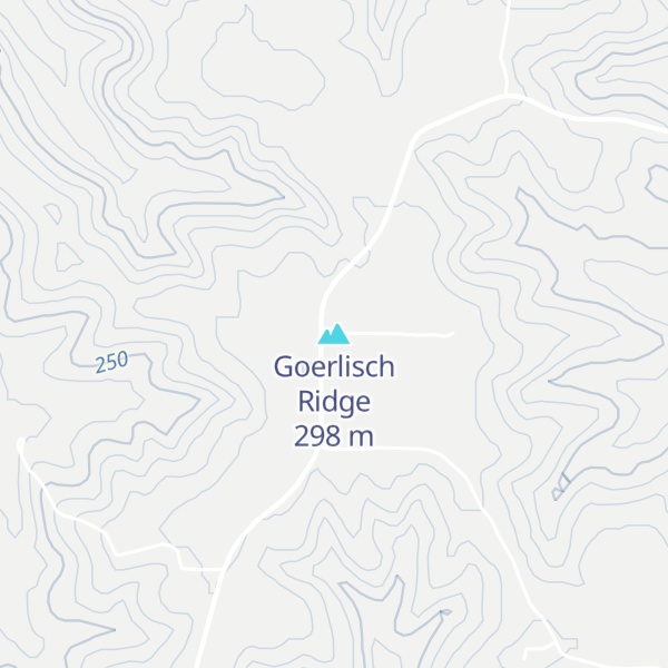 Map of Goerlisch Ridge