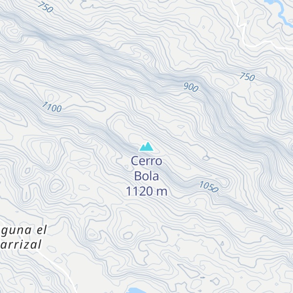 Map of Cerro Bola