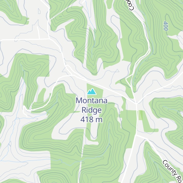 Map of Montana Ridge
