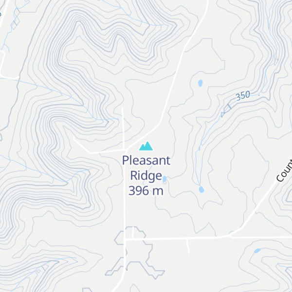 Map of Pleasant Ridge