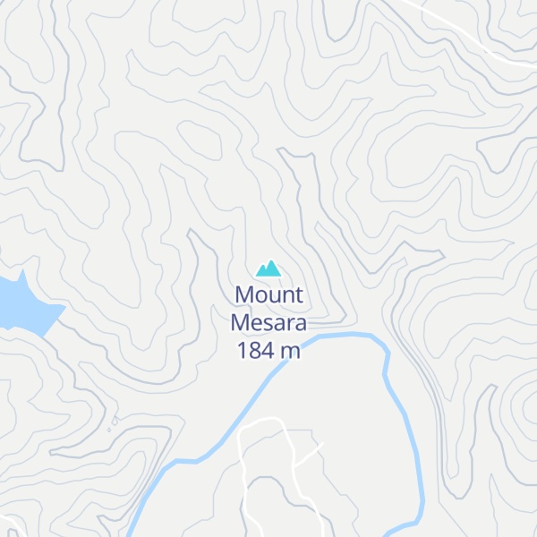 Map of Mount Mesara