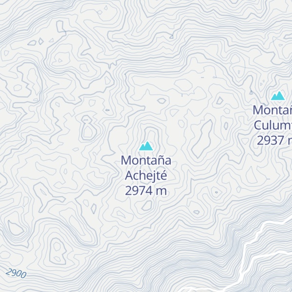 Map of Montaña Achejté