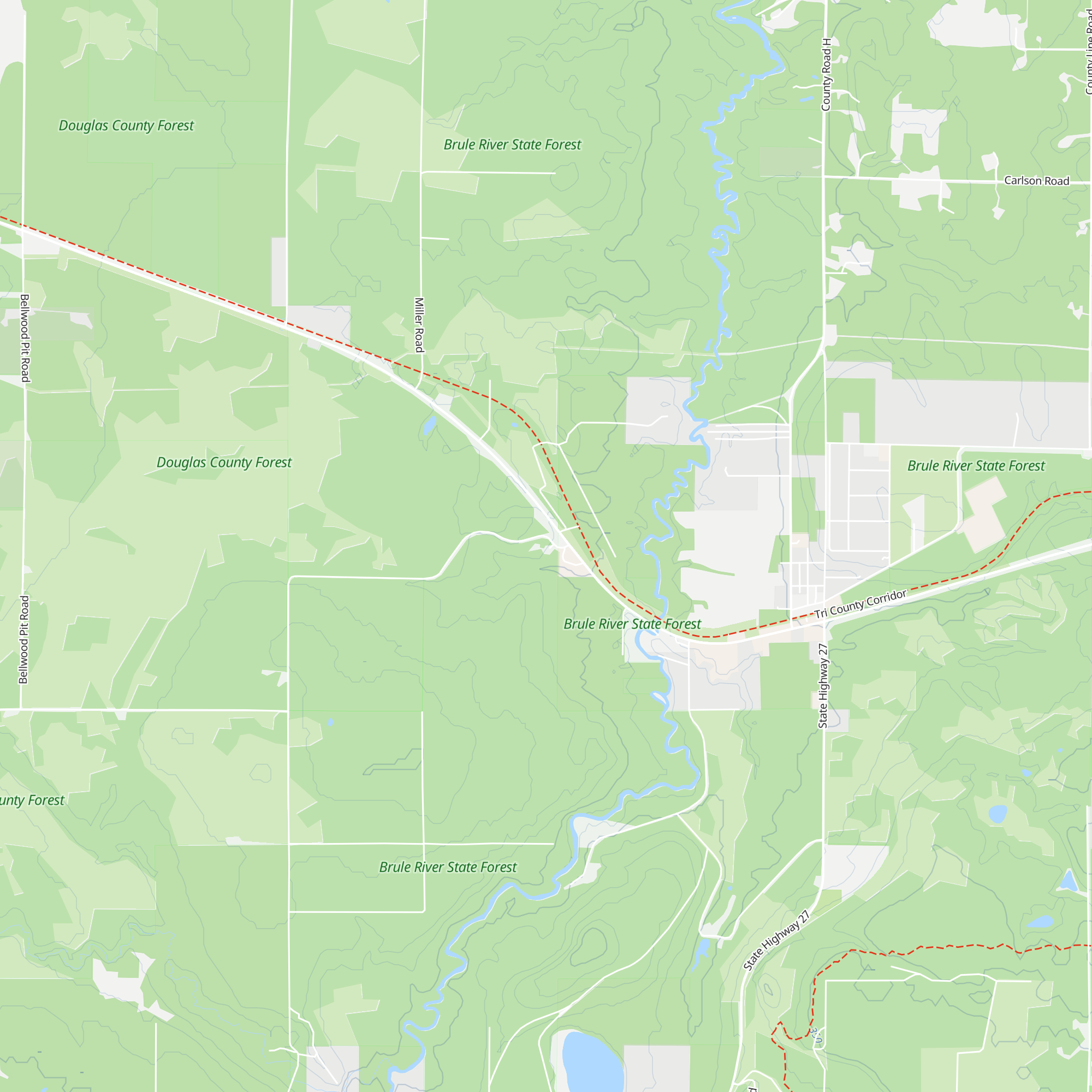 Warming House map