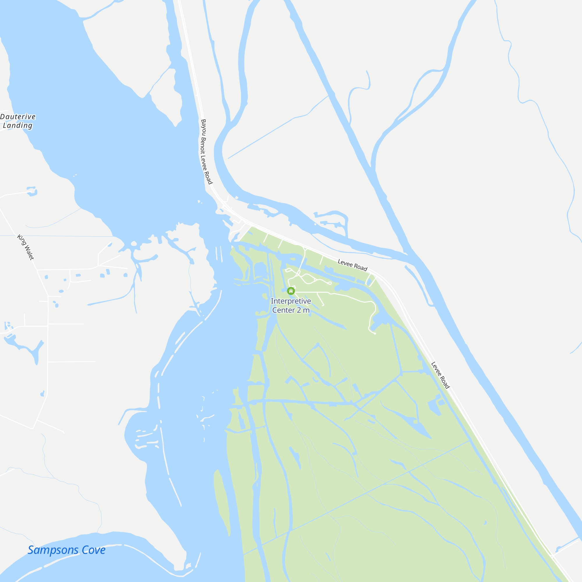 Interpretive Center map