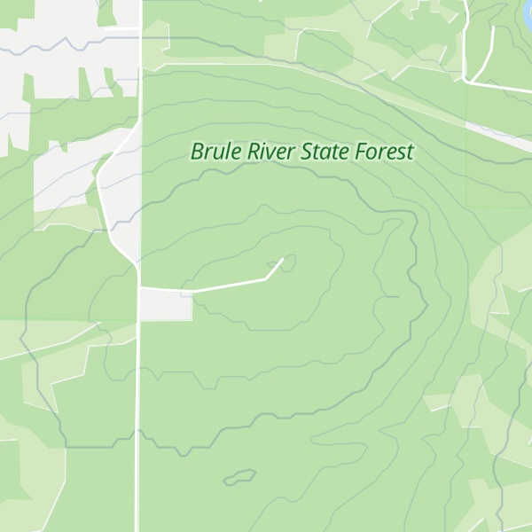 Map of Sugar Camp Hill
