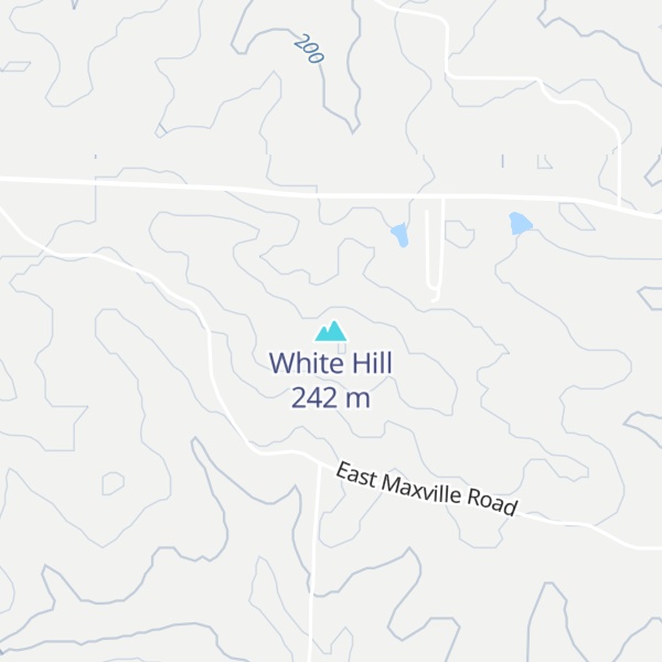 Map of White Hill