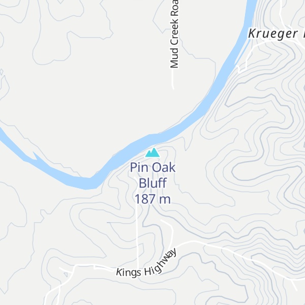 Map of Pin Oak Bluff