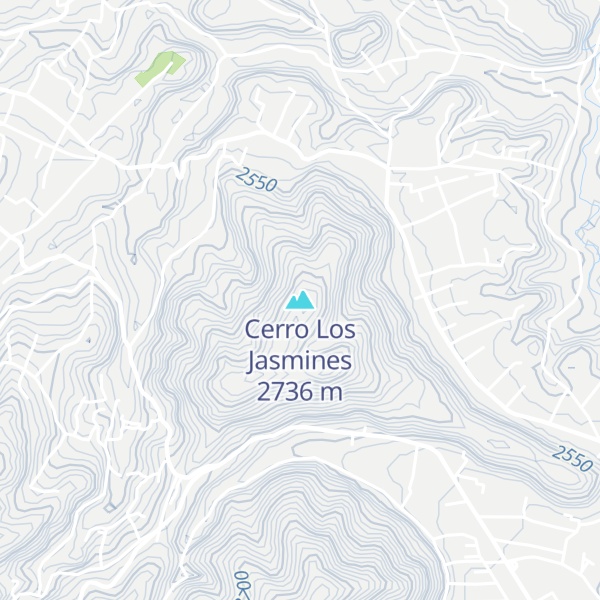 Map of Cerro Los Jasmines
