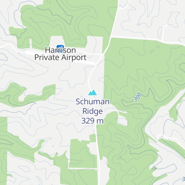 Map of Schuman Ridge