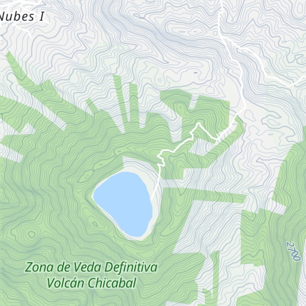 Map of Volcán Chiquibal