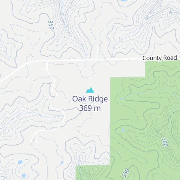 Map of Oak Ridge