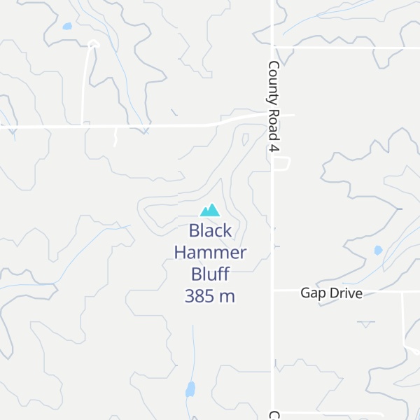 Map of Black Hammer Bluff