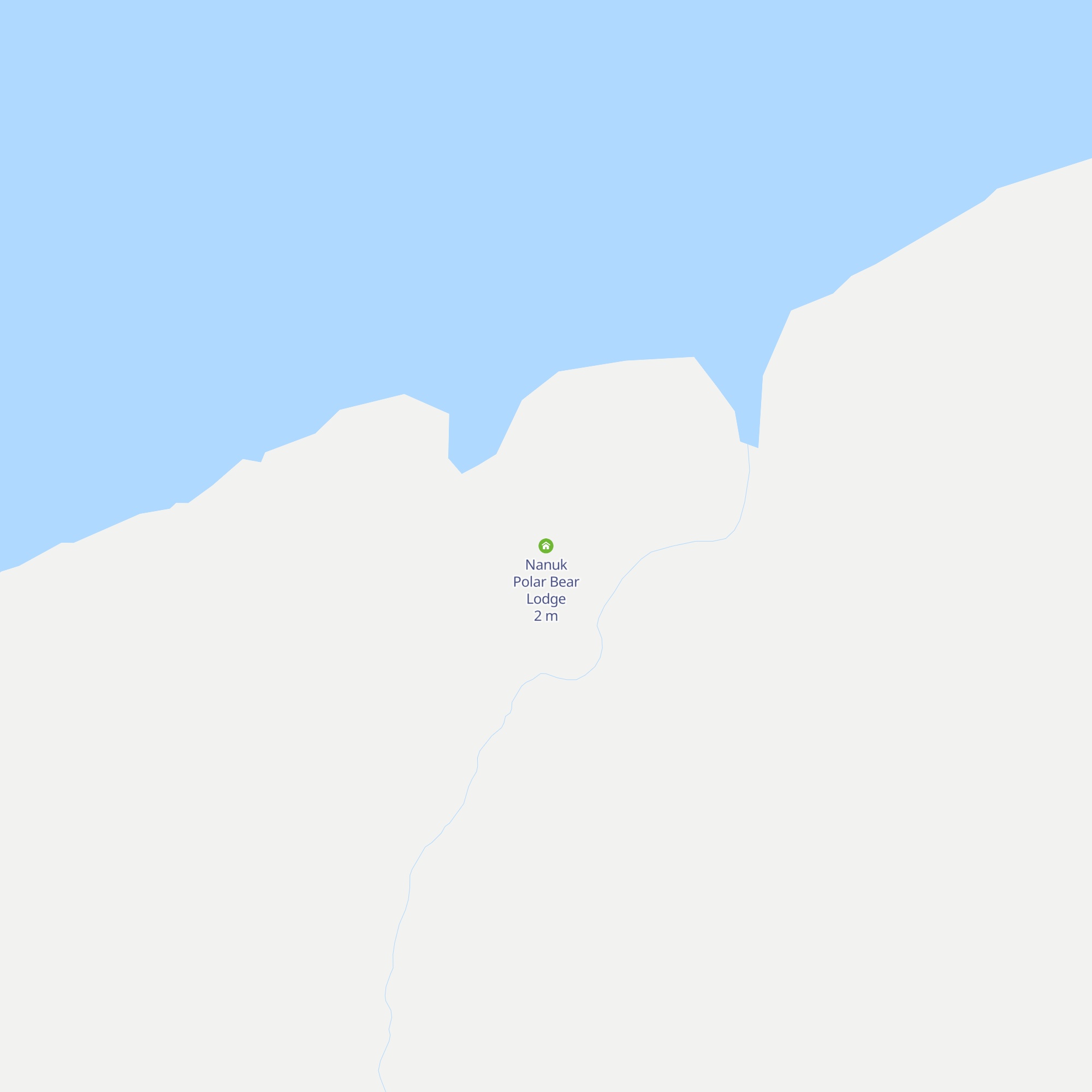 Nanuk Polar Bear Lodge map