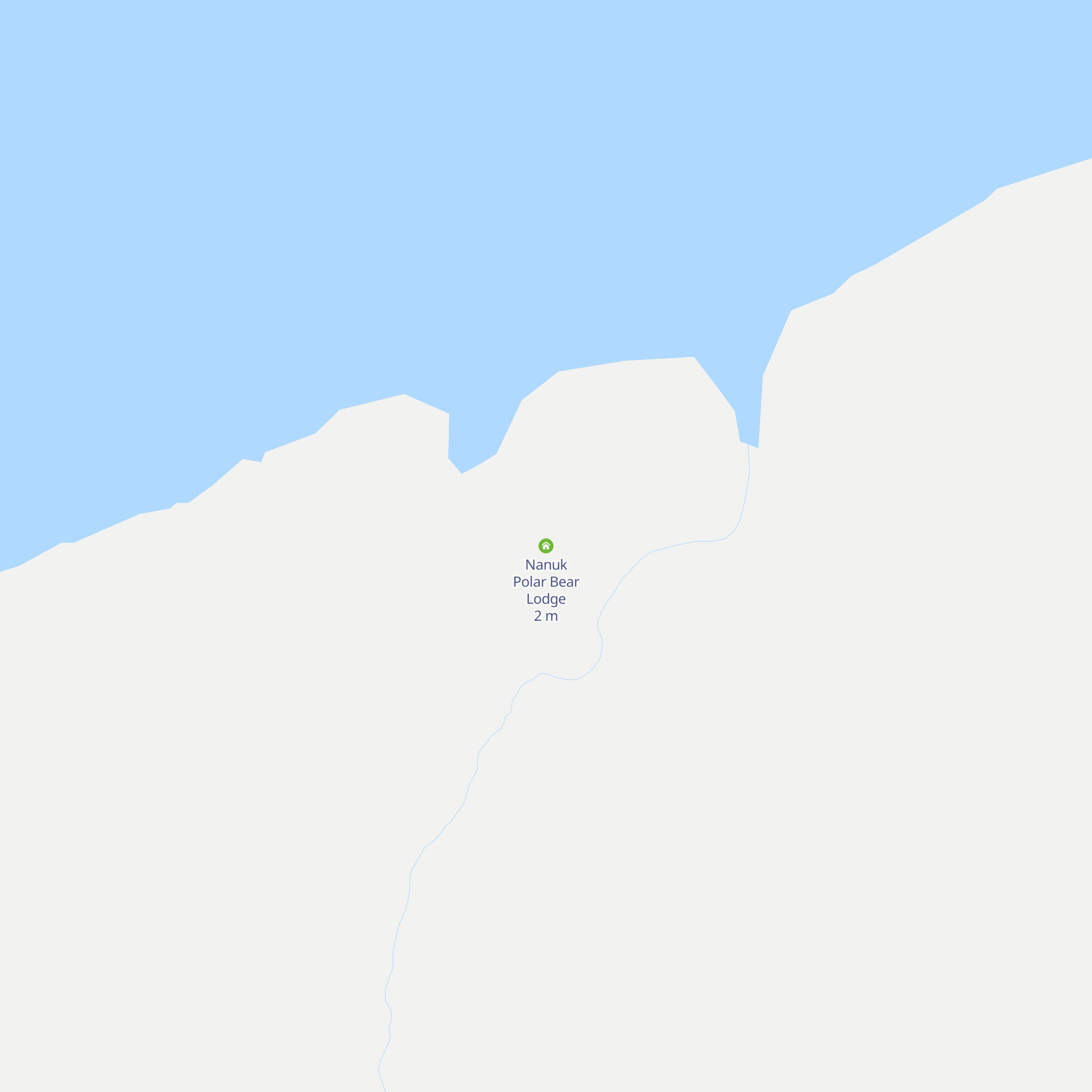 Nanuk Polar Bear Lodge map