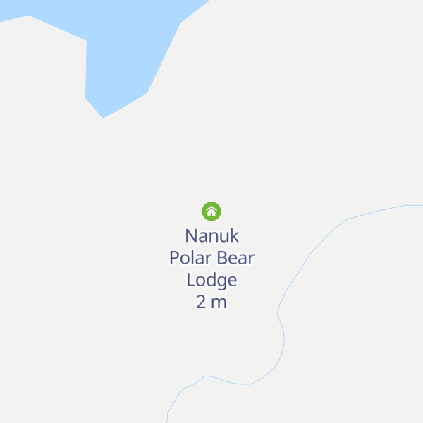 Map of Nanuk Polar Bear Lodge
