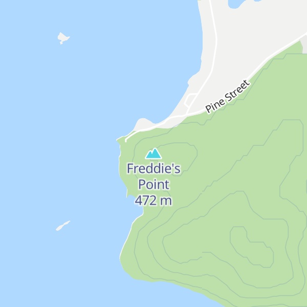 Map of Freddie's Point